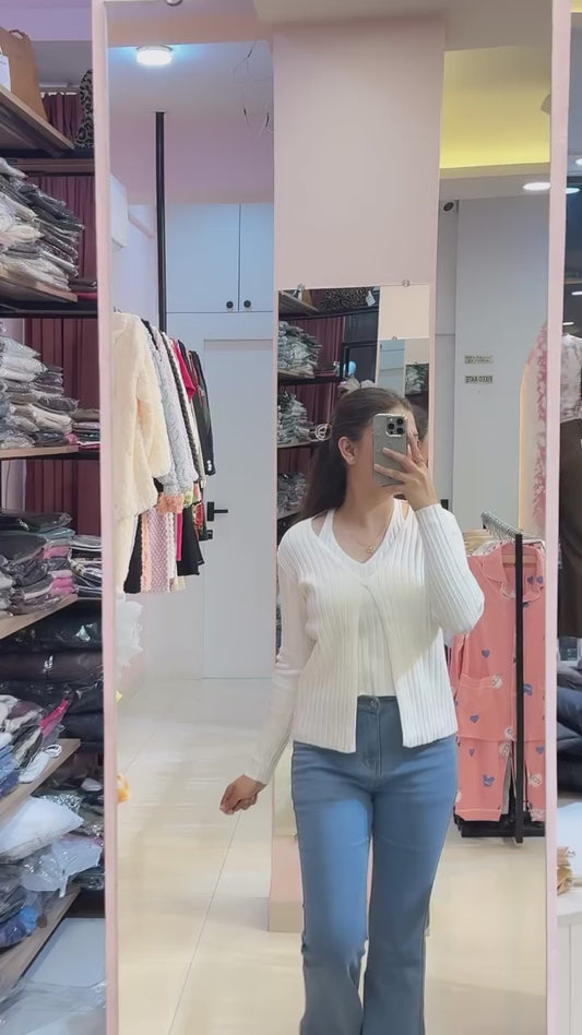 Korean Winter Sweater Top